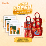 Load image into Gallery viewer, CNY - Fittus 3 bundles FOC Knitted Bag
