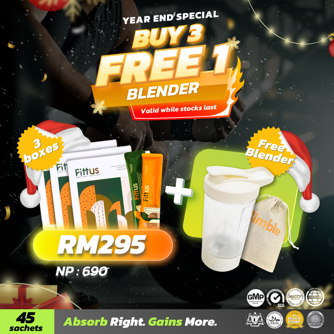 Fittus 3 Bundles FREE Blender